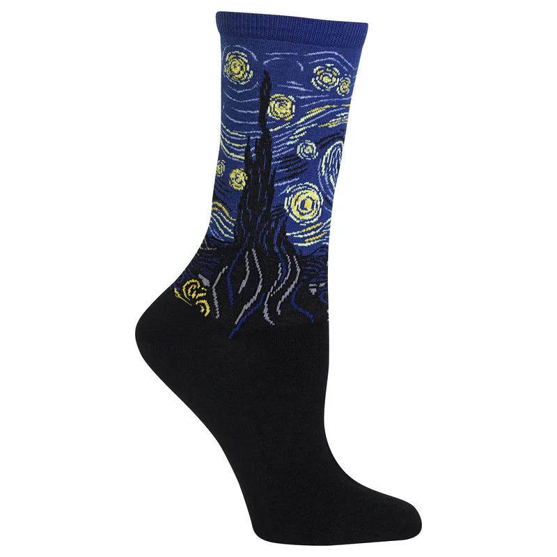 Image of Starry Night Women's Crew Socks