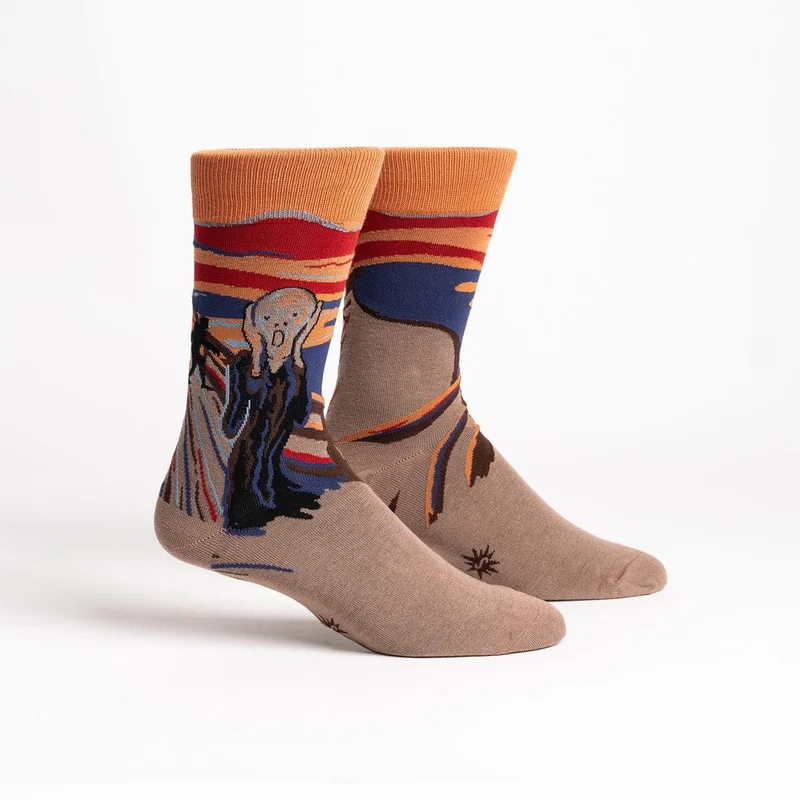 Image of The Sasquatch Scream Men's Crew Socks