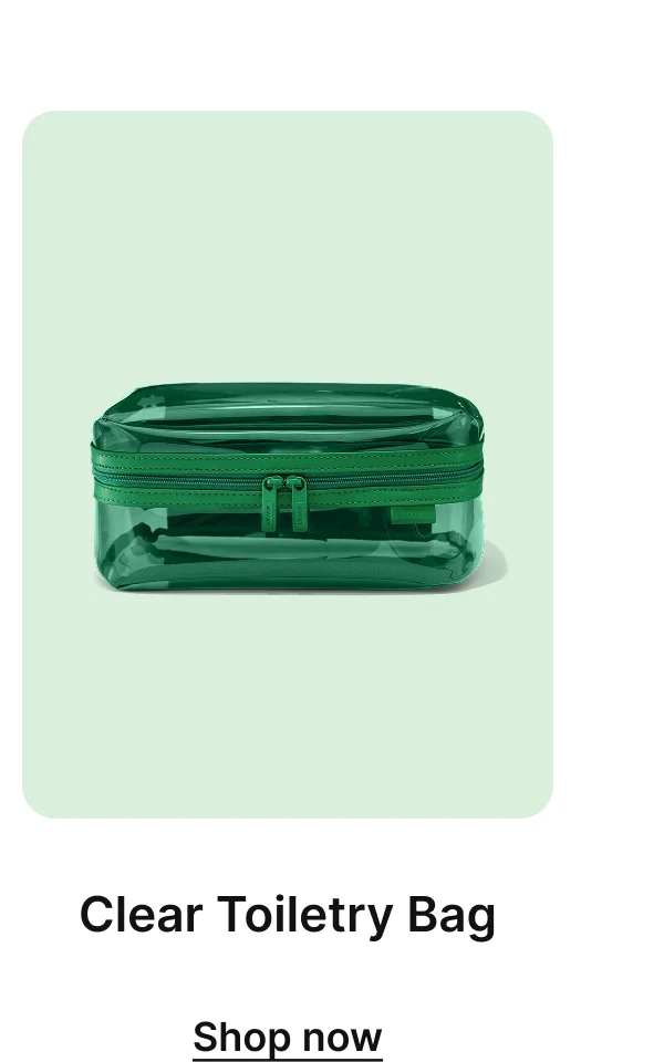 Clear Toiletry Bag