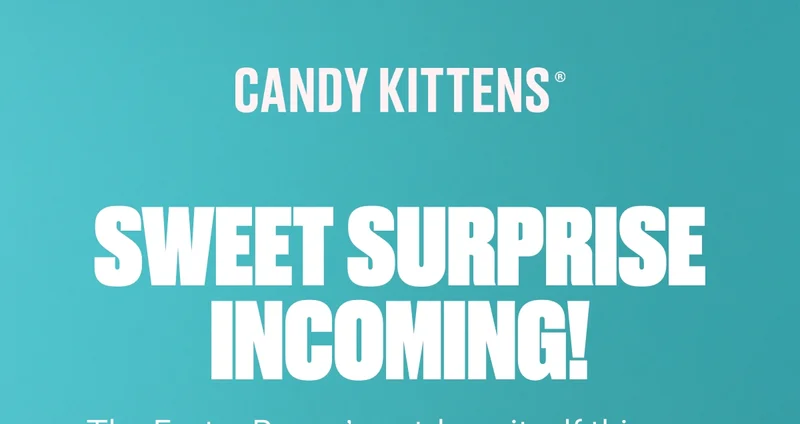 Sweet surprise incoming!