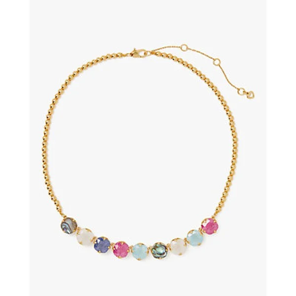 Pop Of Joy Spade Flower Necklace
