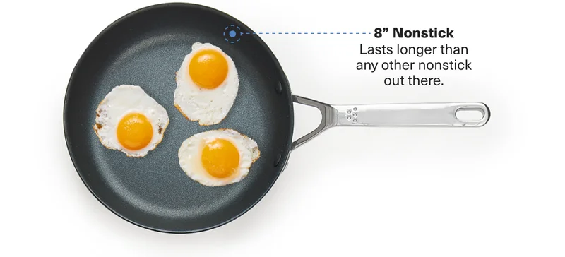 Misen 8" nonstick pan