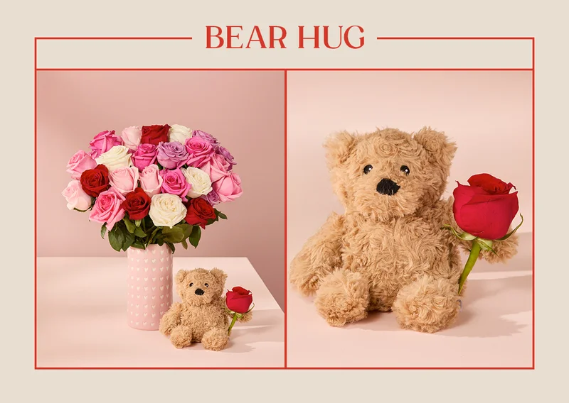 Featured Bouq & Gift Bundle: Bear Hug
