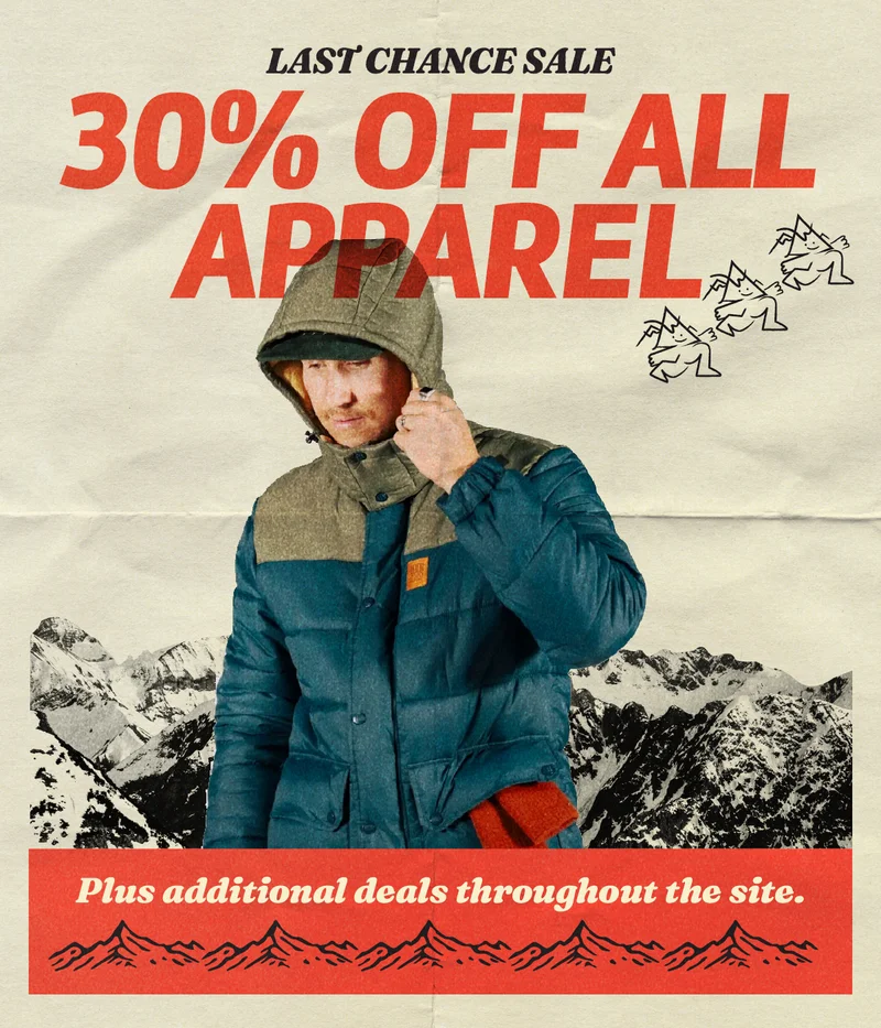 Last Chance Sale 30% Off Sitewide