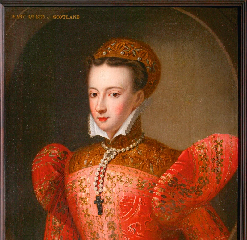 Portrait of Mary Stuart by an unknown 19th-century French artist. Voronezh Regional Art Museum, Russia.