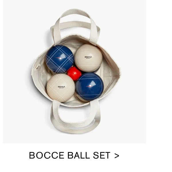 BOCCE BALL SET >