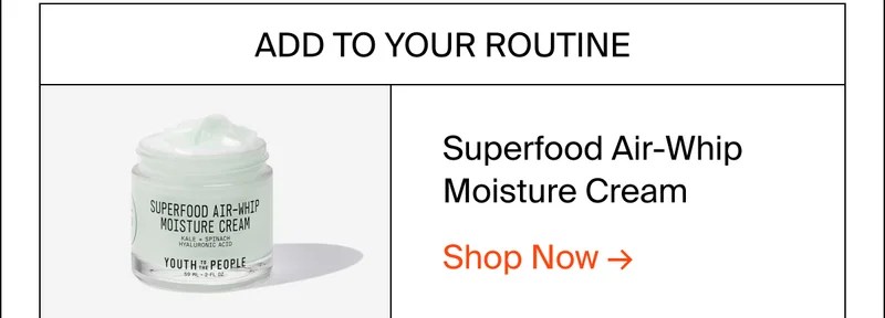 Superfood air whip moisture cream