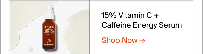 15 vitamin c caffeine energy serum