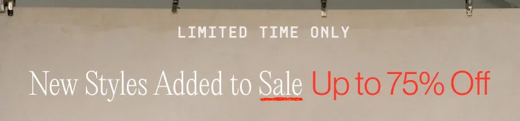 IMAGE-UP TO 75% OFF CLEARANCE