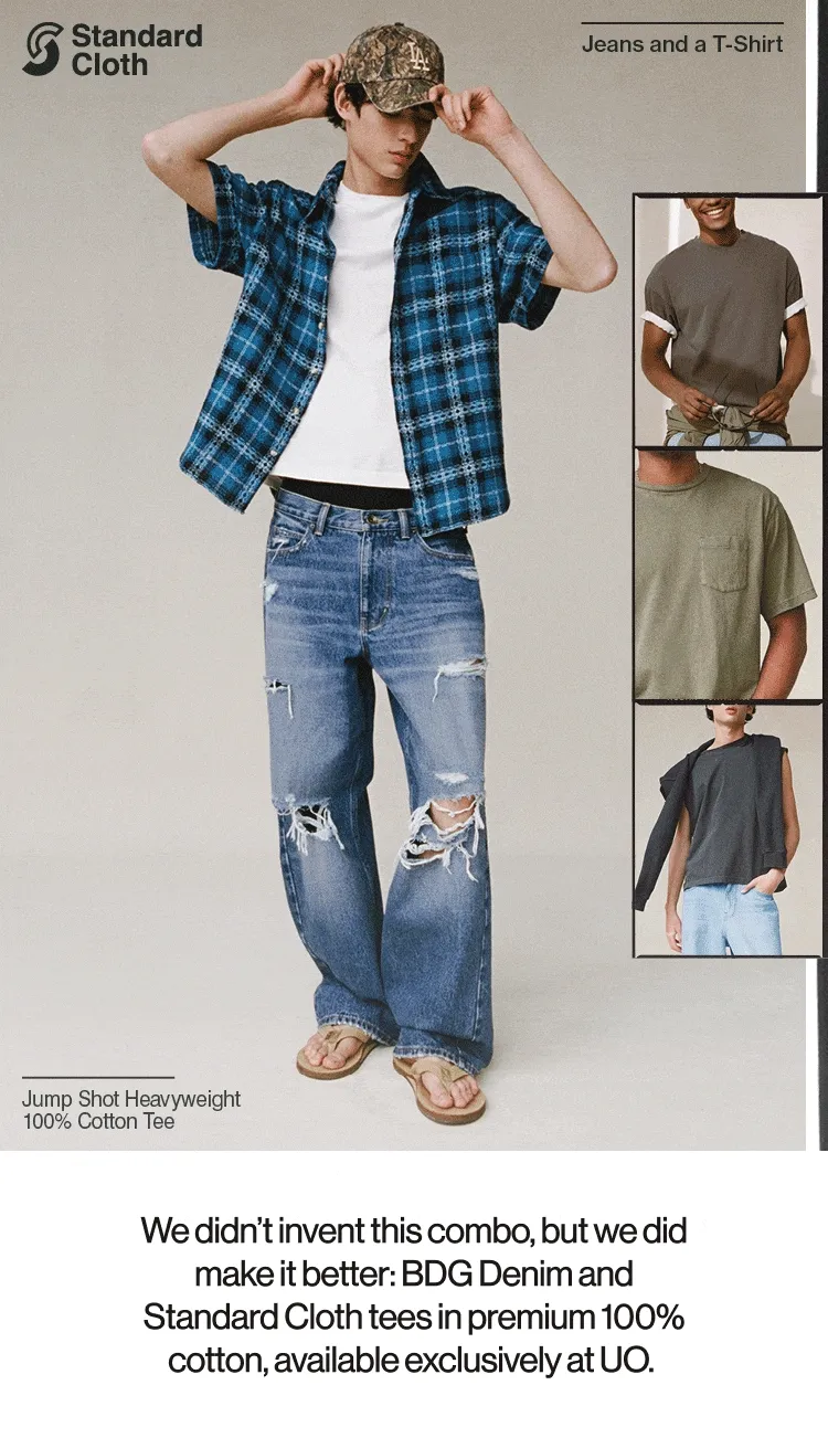 IMAGE-MEN'S STANDARD CLOTH TEES