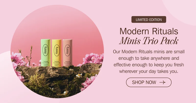 LIMITED EDITION - Modern Rituals Minis Trio Pack - Our Modern Rituals minis are small enough to take anywhere and effective enough to keep you fresh wherever your day takes you. | SHOP NOW