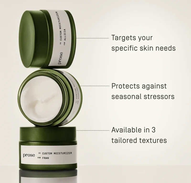Shop custom moisturizer