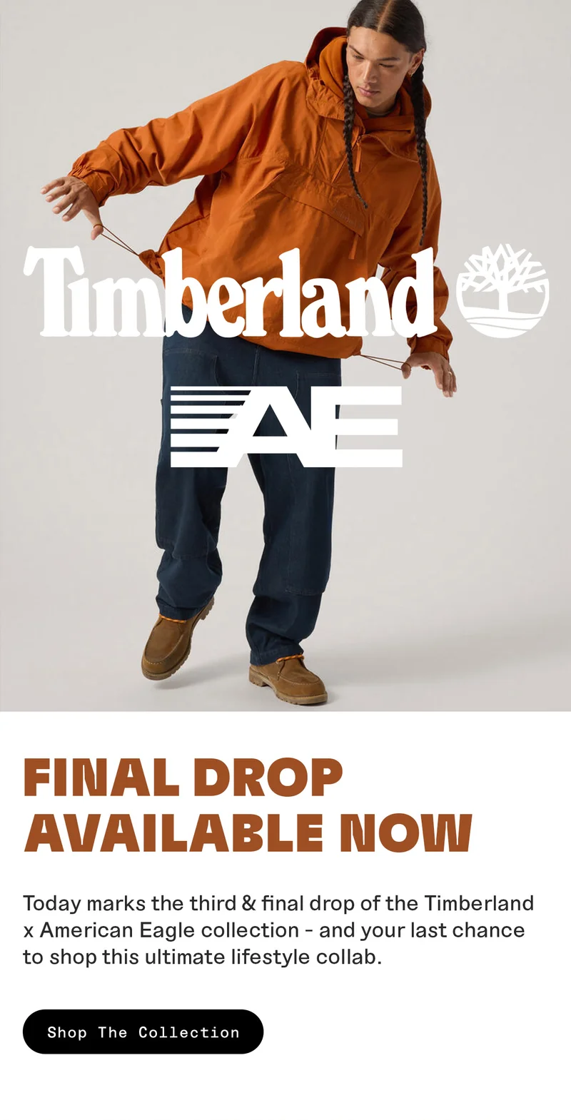 Timberland x AE. Final drop available now. Shop the collection.
