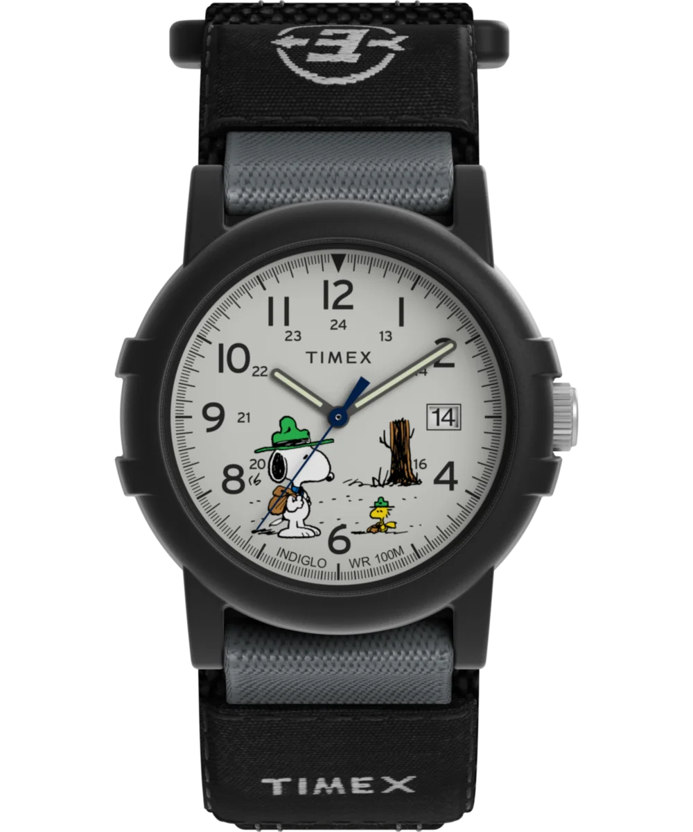 Image of Peanuts® x Timex Expedition® Beagle Scout Fast Wrap Strap Watch