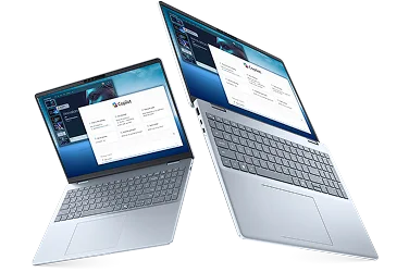 Two Dell 16 Plus Laptops.