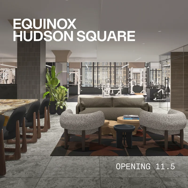Coming Late Fall 2025: Equinox Hudson Square