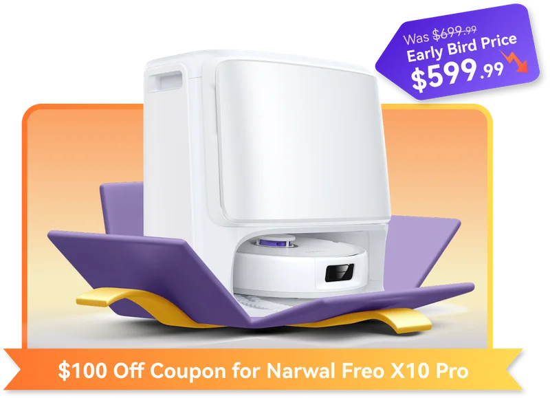 $100 OFF Coupon for Narwal Freo X10 Pro
