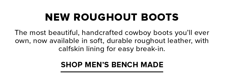 Shop Men’s Bench Made