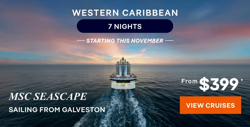 Western Caribbean – 7+ Nights – Click to View Cruises & Book Now