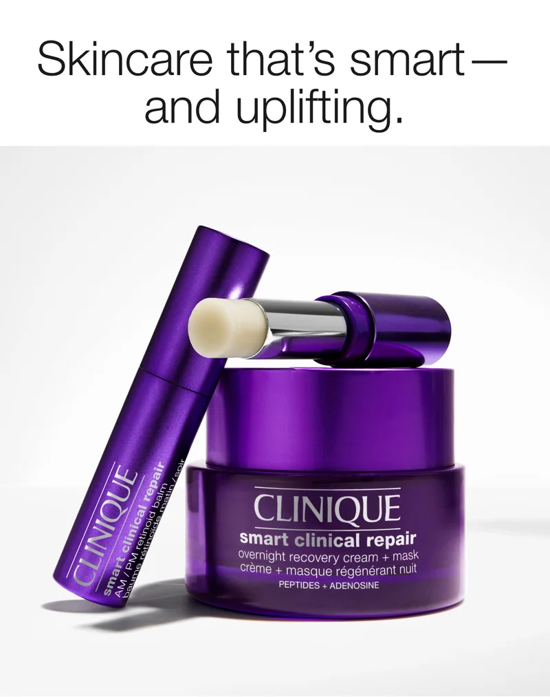 Skincare that’s smart— and uplifting.