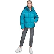 Quilted Hooded Bubble Puffer