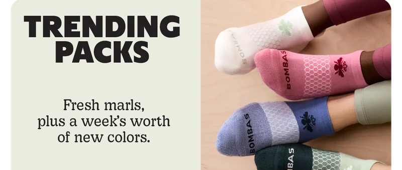 TRENDING PACKS | Fresh marls, plus a week's worth of new colors.