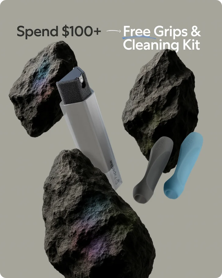 Spend $100 to get free Grips & Cleaning Kit