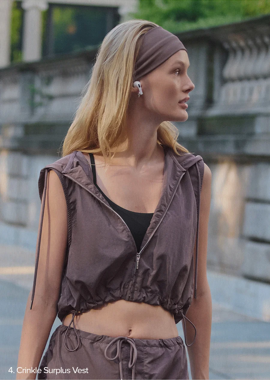 Crinkle Surplus Vest