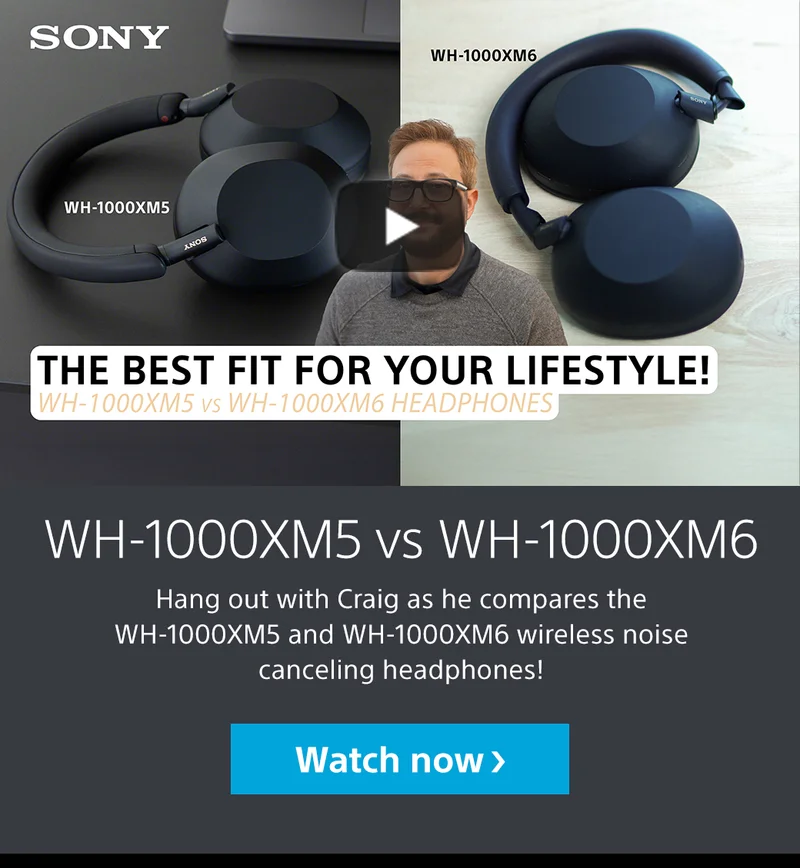 WH-1000XM5 vs WH-1000XM6 | Watch now