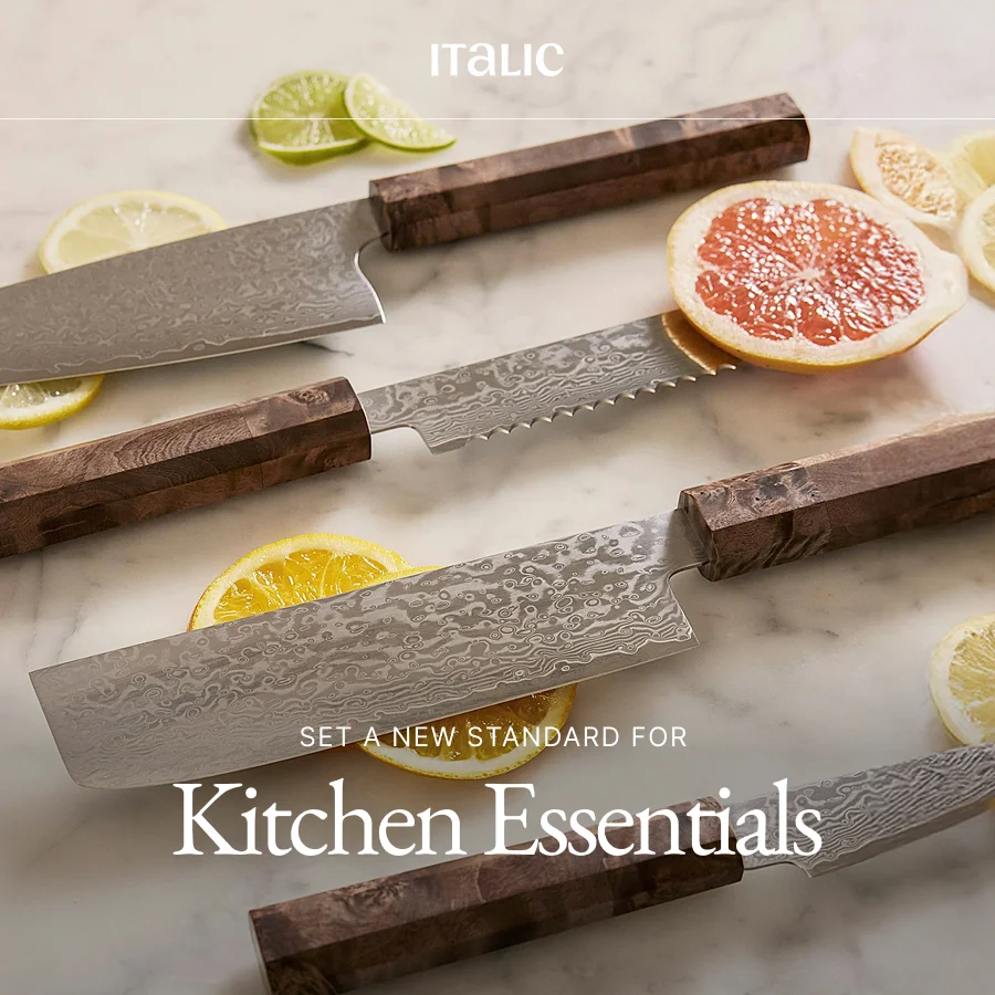 SET A NEW STANDARD FOR KITCHEN ESSENTIALS