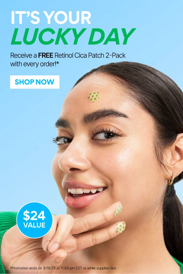 FREE RETINOL CICA PATCH - 2 PACK