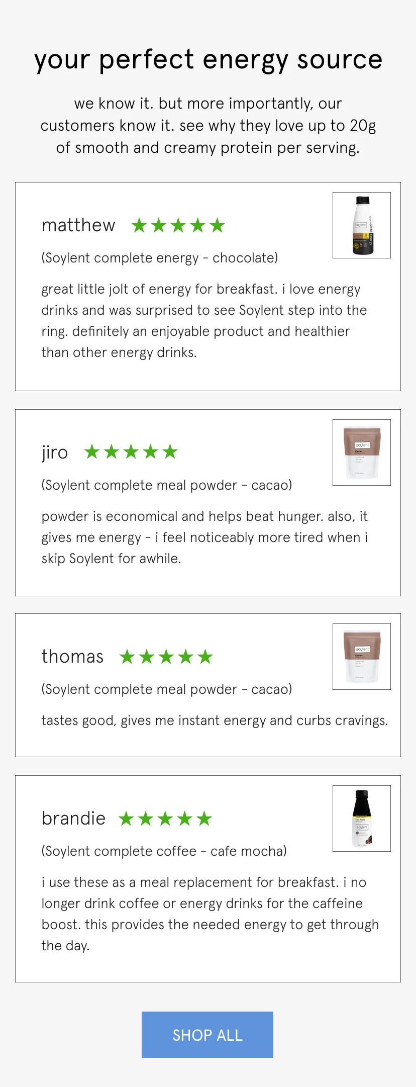 your perfect energy source