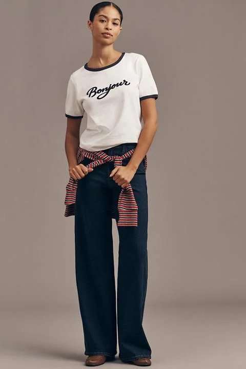 Joe's Jeans The Mia High-Rise Wide-Leg Jeans
