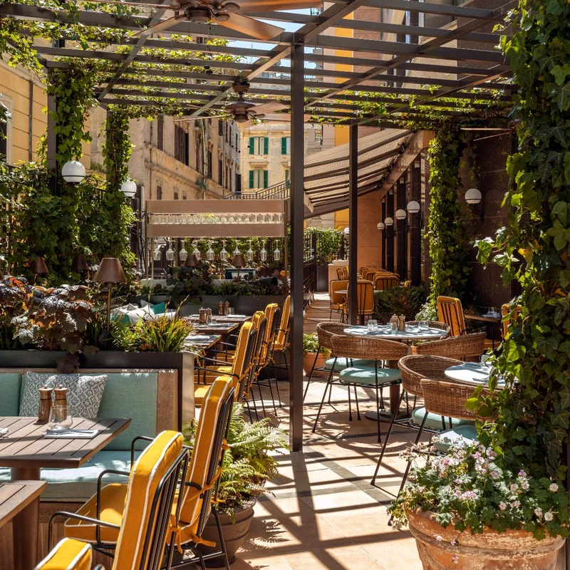 Rome terrace