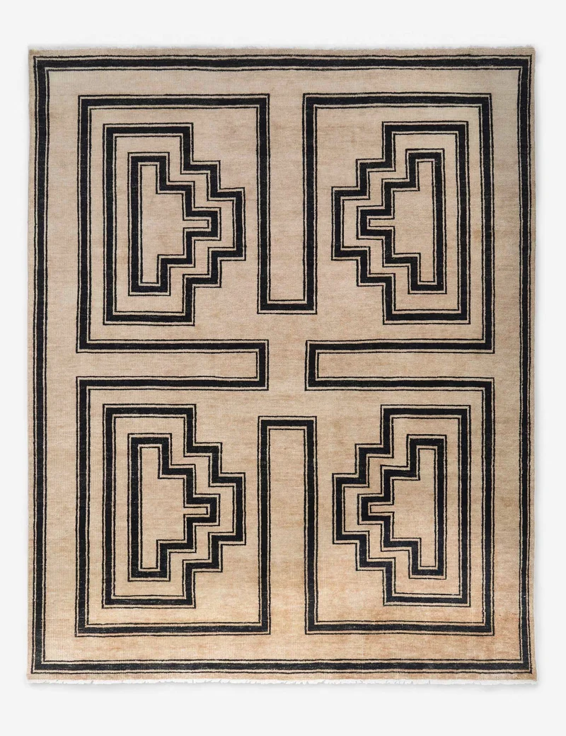Image of Senna Hand-Knotted Wool Rug