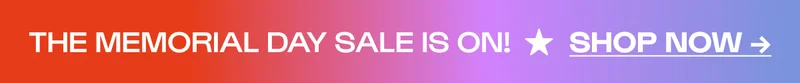 The Memorial Day Sale Is On