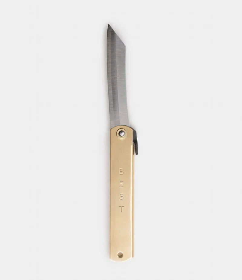 The Max Brass Higo Knife