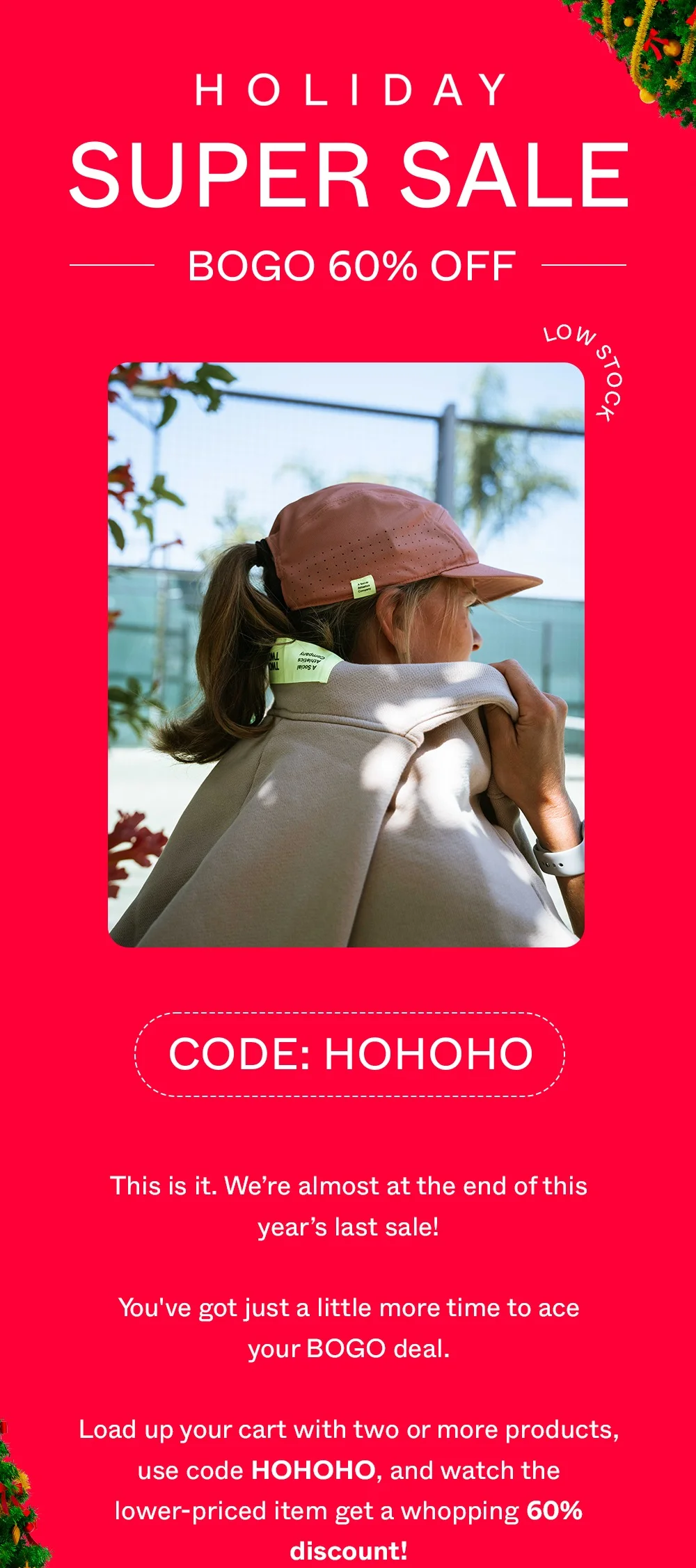 HOLIDAY SUPER SALE | BOGO 60% OFF | CODE: HOHOHO