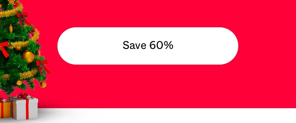 SAVE 60%