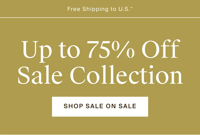 Up to 75% off sale collection. Shop sale on sale.
