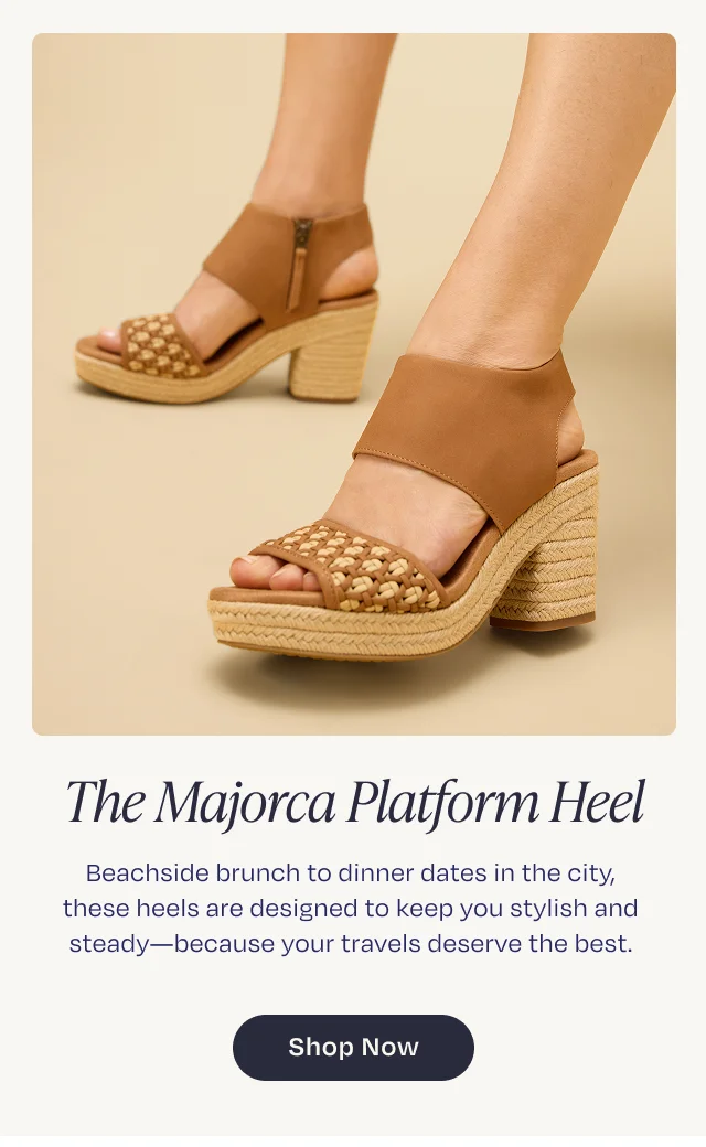 The Majorca Platform Heel - Image