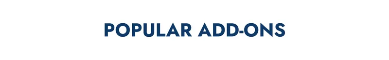 Popular Add-Ons