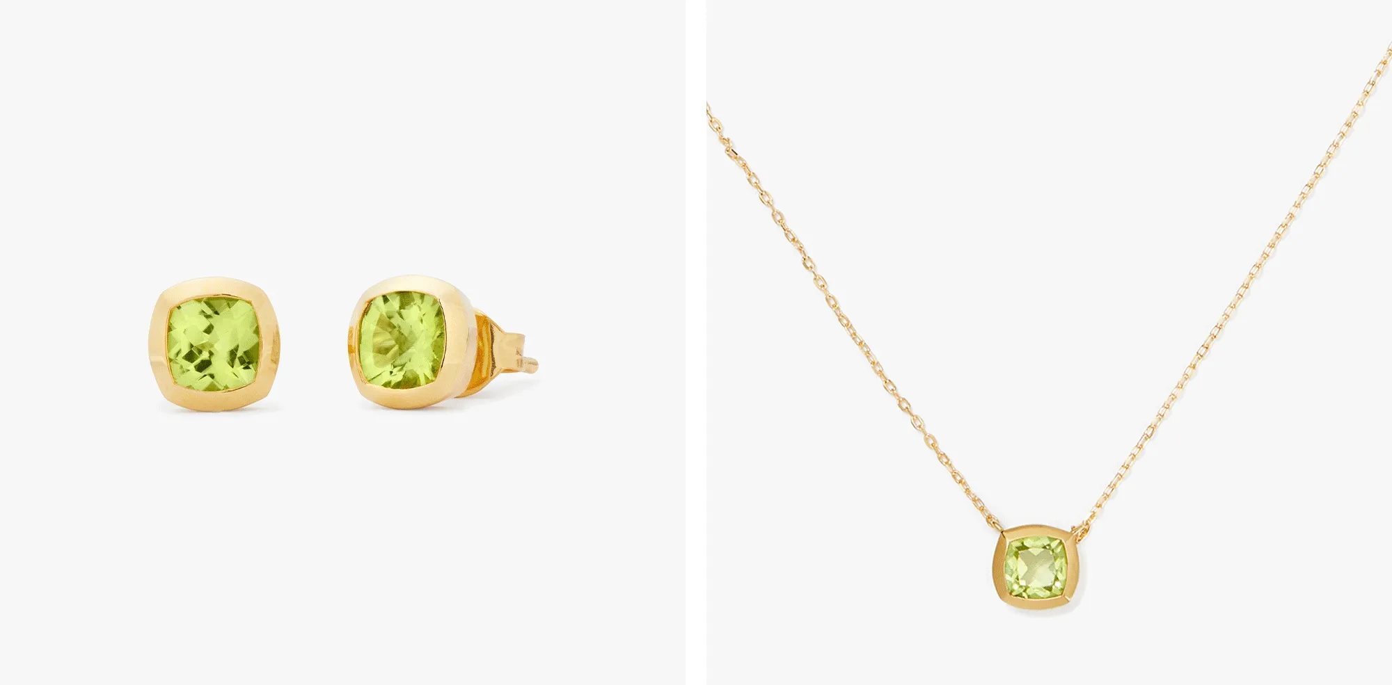 Our kate spade Fine Jewelry collection features sterling silver and gold vermeil, plus lab-grown diamonds and semi-precious stones.