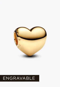 Be Love Engravable Heart Charm