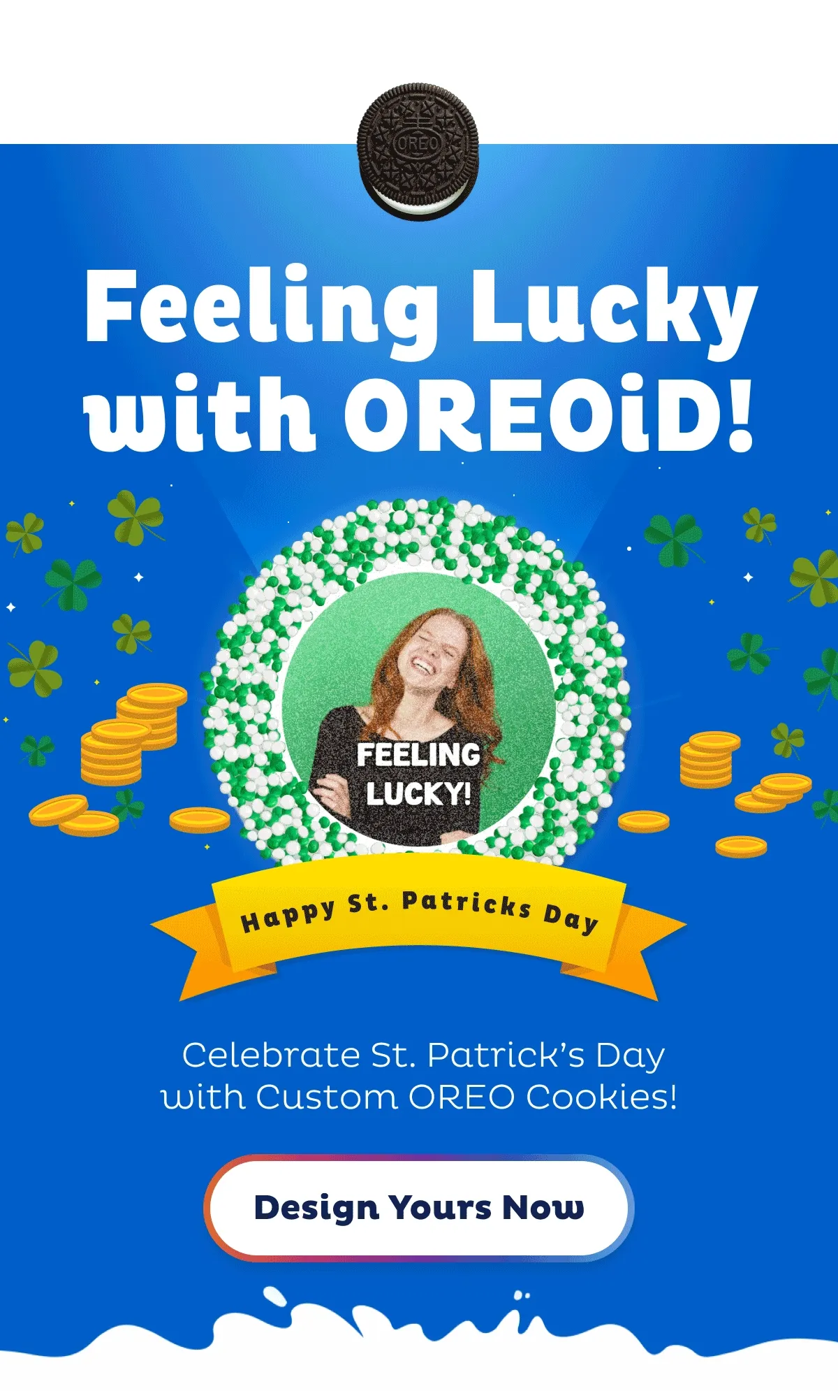 Happy St. Patrick's Day Design Yours Now
