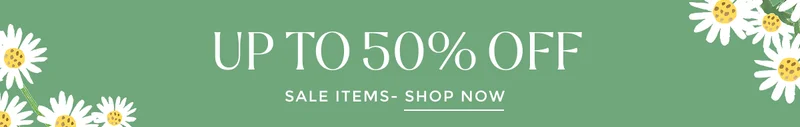 Up to 50% Off Sale Items