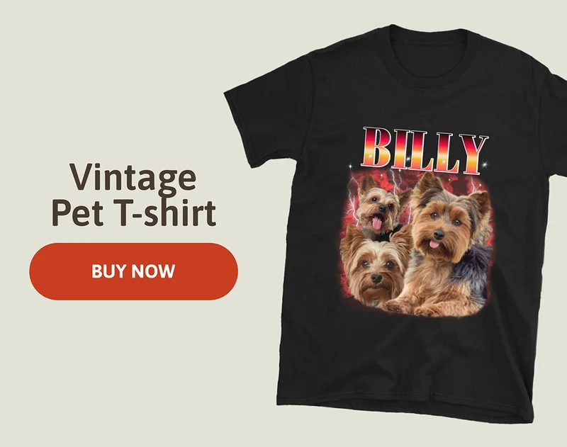 Vintage Pet Face T-shirt