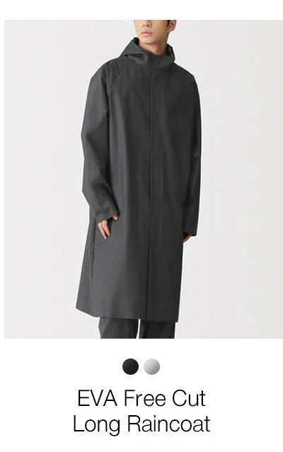 Shop Eva Free Cut Long Raincoat