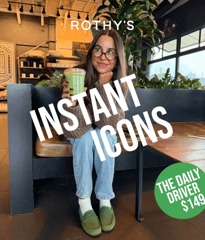 Instant icons. The Daily Flat $99 | The Daily Driver $149