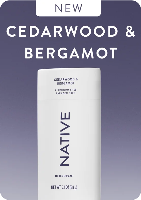 New cedarwood and bergamot